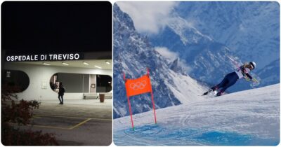 Copertina di Lindsey Vonn ricoverata a Treviso ancora qualche giorno. Staff Usa in silenzio, l’ipotesi della rottura del femore