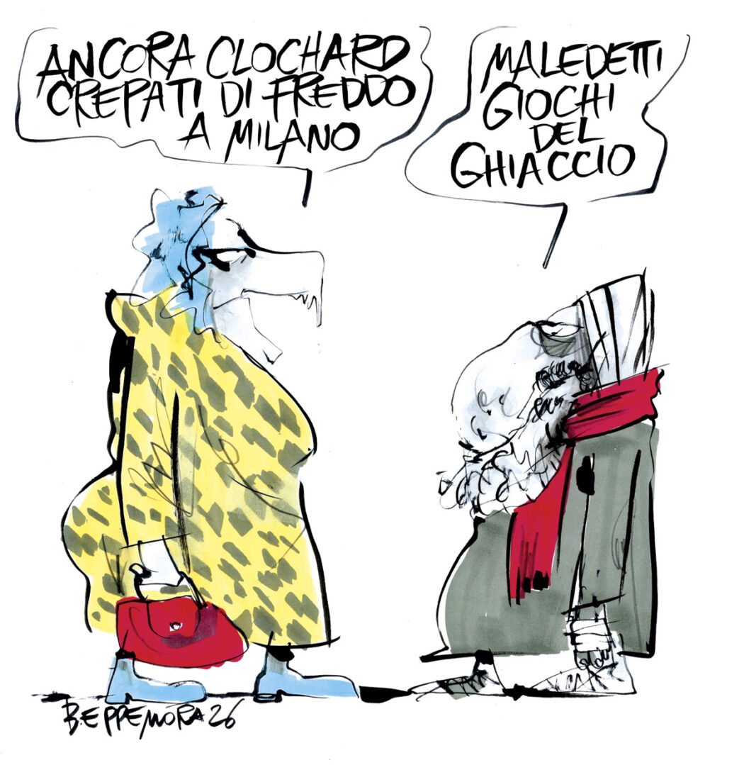La vignetta di Beppe Mora