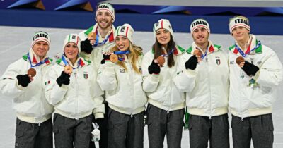 Copertina di “Sapevo esattamente cosa fare per vincere la medaglia”: l’emozione di Matteo Rizzo. Lara Naki Gutmann: “Abbiamo pianto, urlato e saltato”