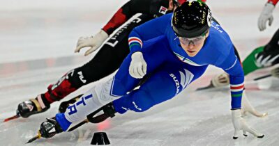 Copertina di L’arte di vincere all’ultima curva: perché lo short track è la disciplina più imprevedibile di Milano-Cortina