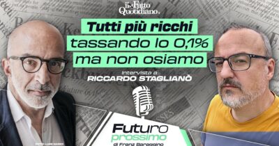 Copertina di Come diventare tutti più ricchi (e battere la destra alle elezioni). Intervista a Riccardo Staglianò