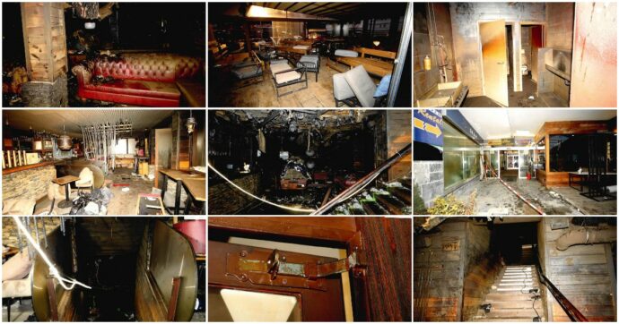 Crans-Montana, le foto inedite de Le Constellation devastato dall’incendio