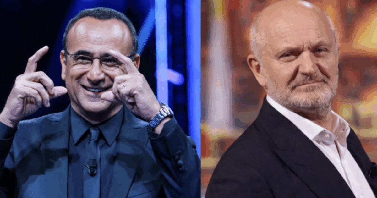 Carlo Conti parla di Andrea Pucci con Fiorello: “Ci si può scherzare però mi dispiace per lui, sia professionalmente che umanamente. Non pensavamo di creare un affare di Stato”