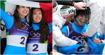 Copertina di Olimpiadi in diretta | Lo slittino doppio azzurro vola: due ori in meno di un'ora