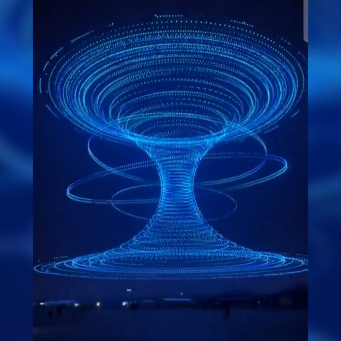 Oltre 22mila led per il Capodanno cinese: lo spettacolo da record a Hefei – Video