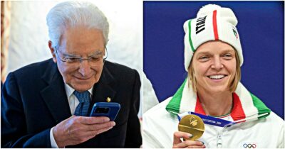 Copertina di La telefonata tra Mattarella e Arianna Fontana dopo l’oro dello short track. E la campionessa svela un segreto | Video