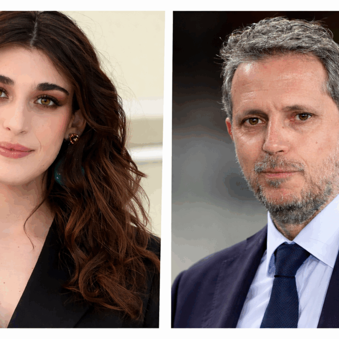 Pilar Fogliati e Fabio Paratici sono una coppia: la foto del bacio tra l’attrice che sarà a Sanremo e il ds della Fiorentina