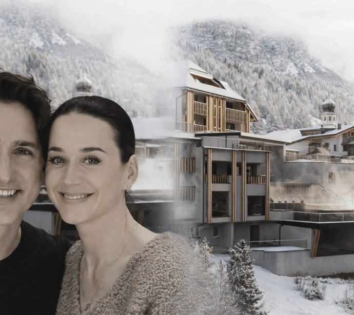 Katy Perry e Justin Trudeau sulle Dolomiti: ecco il resort che hanno scelto e quanto costa