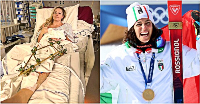 “Congratulazioni Fede, che ritorno”: Vonn scrive a Brignone dal letto dell’ospedale