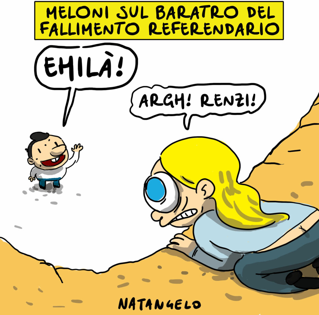 La vignetta di Natangelo