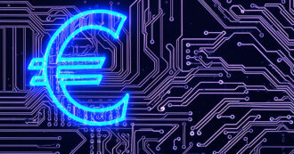 Copertina di Euro digitale, come funziona lo strumento di pagamento pubblico che può affrancarci dai circuiti stranieri