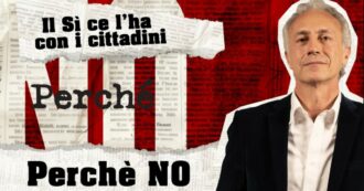Copertina di “Perché No”, il nuovo video di Marco Travaglio: “Il Sì non ce l’ha coi magistrati, ma con i cittadini”