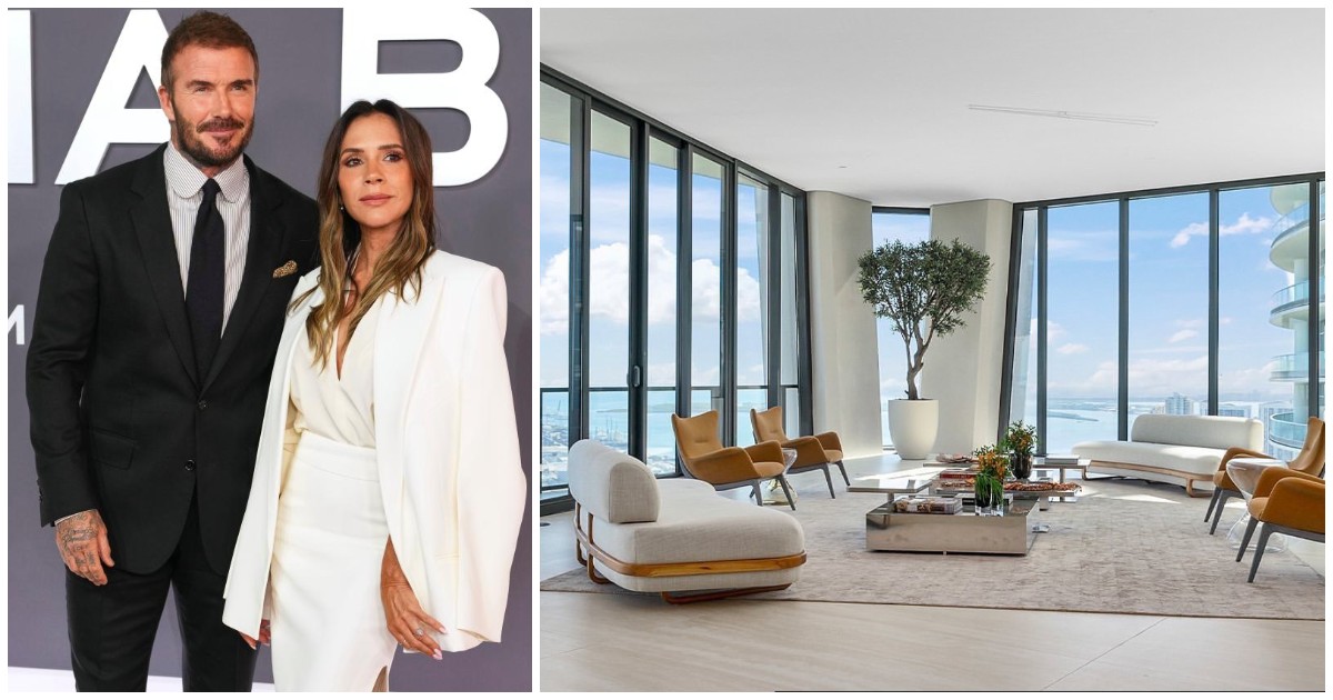 David e Victoria Beckham vendono per 25 milioni il super attico a Miami con vista sull’Oceano: dalla spa all’eliporto privato, ecco tutti i dettagli