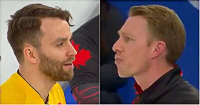 Copertina di “L’avevi già fatto”; “ma vaffan**lo”: clamoroso nel curling, la Svezia accusa il Canada di barare e scoppia una lite