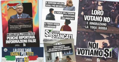 Copertina di Askatasuna, migranti, Barbero: bestiario di balle e insulti del Sì