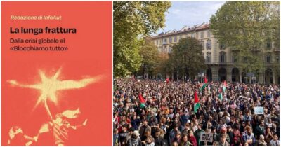 Copertina di ‘La lunga frattura’, un saggio antagonista che parla di comunismo