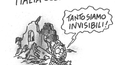 Copertina di La vignetta di Vauro