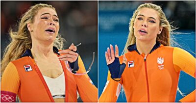 Copertina di La zip abbassata per il reggiseno firmato, le lacrime per pubblicizzare un eyeliner: è polemica su Jutta Leerdam, “così ha guadagnato più di un milione”