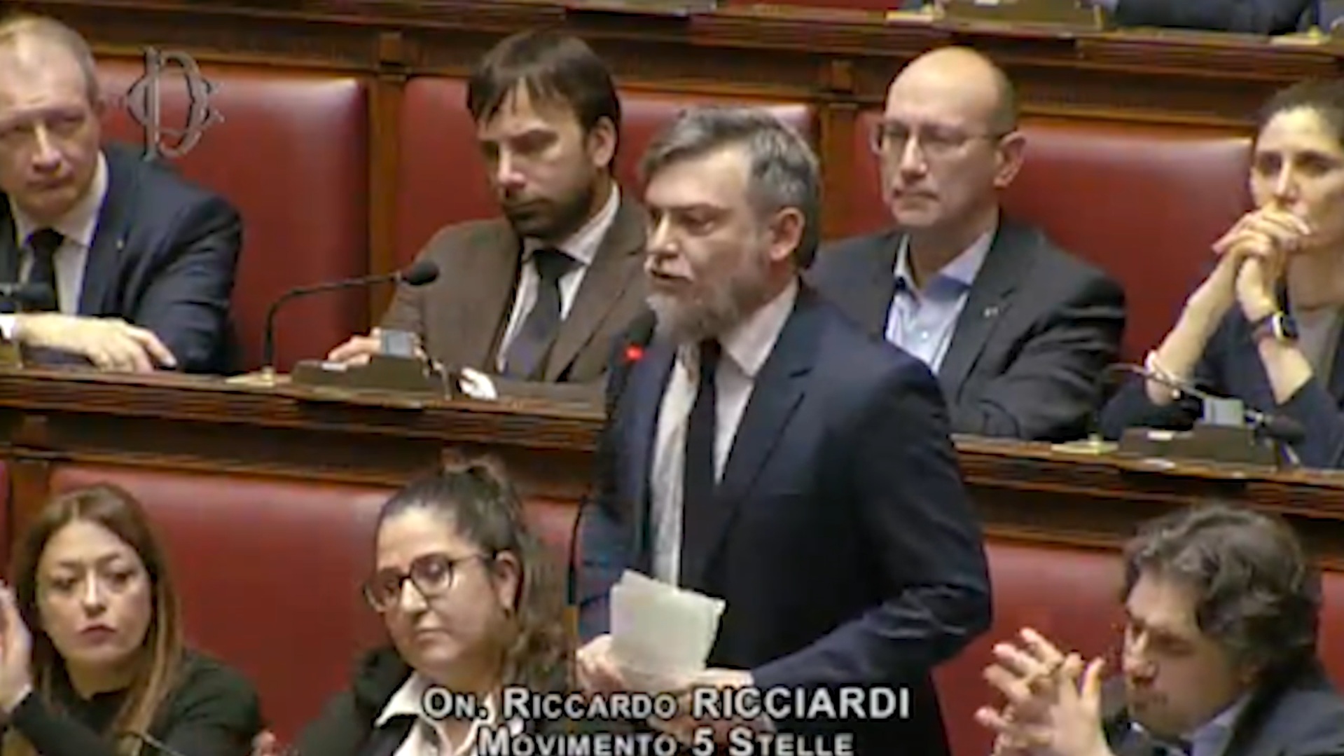 Ricciardi al governo: “Board of Peace? Siete complici di un sistema d’affari che si spartisce il mondo”