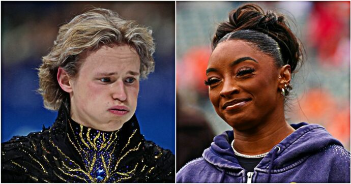 “Mentre gli descrivevo quello che stava vivendo, lui continuava a ripetere: ‘Esatto, esatto'”: Biles in soccorso di Malinin