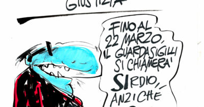 Copertina di La vignetta di Mora