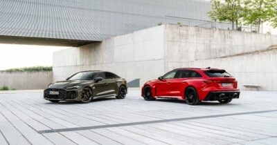Copertina di Audi RS5, 640 cavalli di potenza ibrida alla spina per berlina e Avant – FOTO
