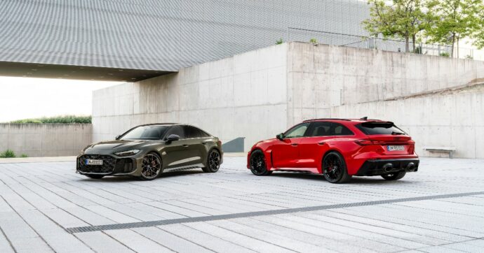 Audi RS5, 640 cavalli di potenza ibrida alla spina per berlina e Avant – FOTO
