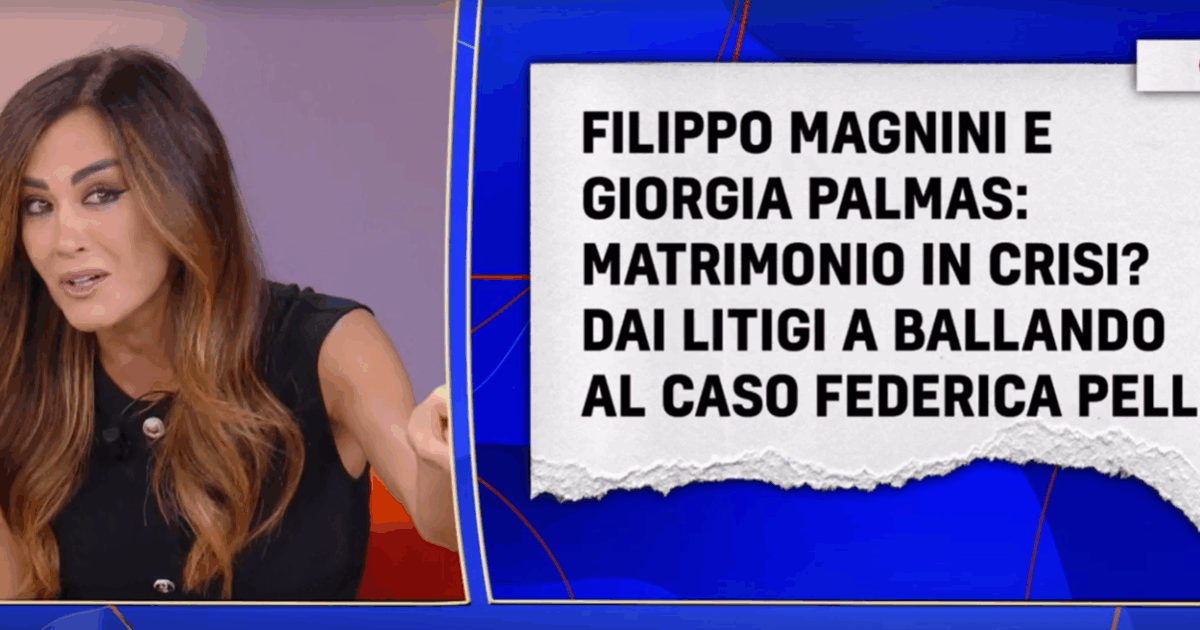 “Dillo che litigate”: Caterina Balivo ‘stuzzica’ Giorgia Palmas. Ma lei smentisce la crisi con Filippo Magnini