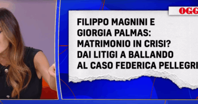 Copertina di “Dillo che litigate”: Caterina Balivo ‘stuzzica’ Giorgia Palmas. Ma lei smentisce la crisi con Filippo Magnini