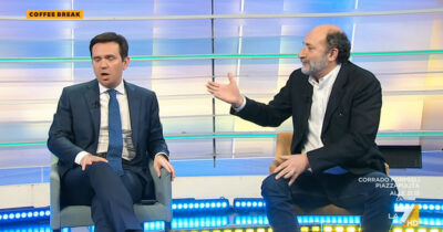 Copertina di Referendum, Lillo sconfessa Cattaneo (FI): “Mentite agli italiani, la sentenza Sea-Watch non c’entra nulla con la separazione delle carriere”. Su La7