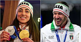 Lisa Vittozzi e Davide Ghiotto: i due portabandiera italiani alla cerimonia di chiusura