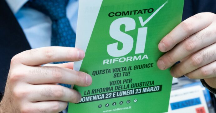 Io voto Sì e penso che i magistrati saranno più liberi dai condizionamenti politici