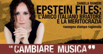 Copertina di Epstein files: l’amico italiano Briatore e la meritocrazia. La rassegna stampa ragionata di Daniela Ranieri