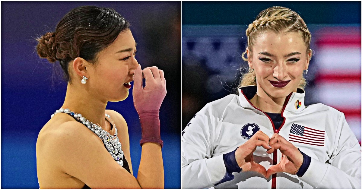 “Le serviva spazio e lui si è messo in mezzo, è folle”: Amber Glenn contro un cameraman dopo il pianto di Sakamoto