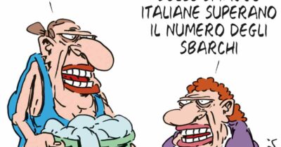 Copertina di La vignetta di Franzaroli