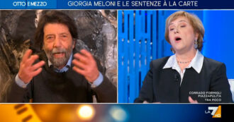 Copertina di Referendum, Cacciari contro Terranova (Libero): “Si continuano a dire balle su balle, abbia un minimo di onestà intellettuale”. Su La7