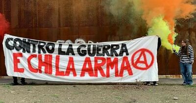 Copertina di Torino, protestano al Politecnico  gli antimilitaristi