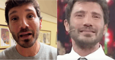 Copertina di “Anch’io ho un mutuo da pagare”: Stefano De Martino torna a “Stasera tutto è possibile”. Un anno fa l’addio in lacrime