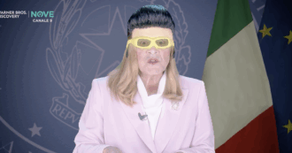 Crozza-Meloni diventa "Giorgia Pitony": "Dico cose che non si possono sentire ma mi dicono brava..."