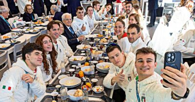 Copertina di 12mila fette di pizza al giorno, storiche “prime volte” e interviste che rimarranno nella storia: tutte le “curiosità olimpiche”