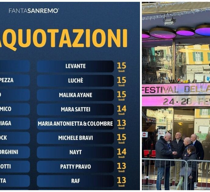 La squadra perfetta al Fantasanremo? Due favoriti e… Ecco i nostri consigli last minute