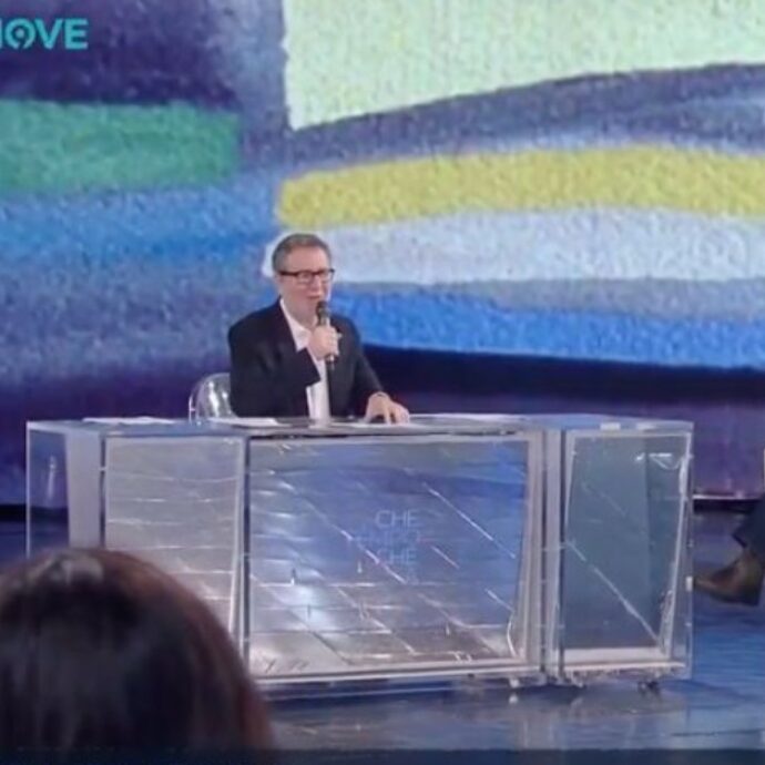 “A causa dei dazi di Trump ci hanno tolto i pesci”: a “Che tempo che fa” sparisce l’acquario