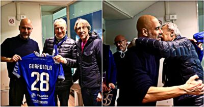 Copertina di Altro che Arsenal: Guardiola arriva in Italia e a sorpresa va a guardare il Brescia per un “incontro speciale”