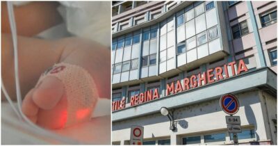 Copertina di Torino, è morto il bimbo di cinque mesi caduto dalle scale di casa: si indaga per omicidio colposo