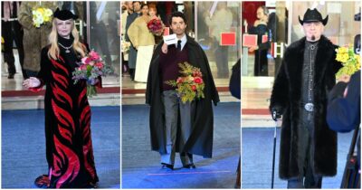 Copertina di Sanremo 2026, le pagelle dei look sul Green Carpet: J-Ax “sceriffo” bocciato, Patty Pravo infuocata conquista i social. Fulminacci gentleman d’altri tempi