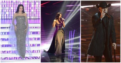 Copertina di Sanremo 2026, le pagelle ai look della prima serata: Pausini in Armani, Dargen D’Amico effetto parquet, J Ax cowboy. Can Yaman? Pettorale che vince non si cambia