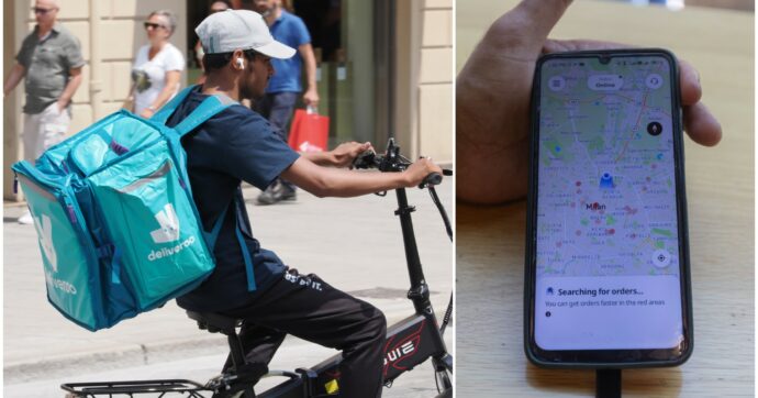 Il Grande Fratello di Deliveroo con i rider: “Sfruttati e monitorati, l’app poteva vedere anche velocità e traiettorie”