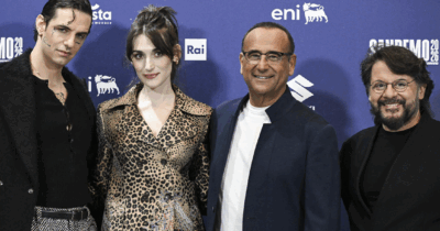 Copertina di Sanremo 2026, Carlo Conti: “Il refuso sullo schermo con la scritta Repupplica? Chi non fa, non sbaglia. Mi aspettavo ascolti anche più bassi per lo scenario”. Achille Lauro canterà per le vittime di Crans-Montana