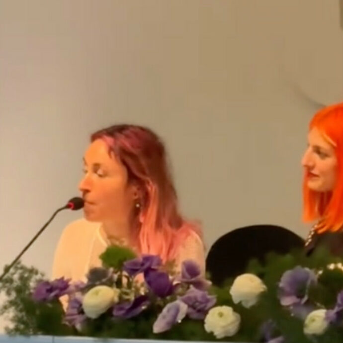 “Vogliamo potere ovunque, non solo in casa. Abbiamo paura di uscire e essere stuprate, questa non è parità di genere”: scontro tra Bambole di Pezza e il giornalista a Sanremo