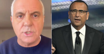 Copertina di “Carlo Conti hai perso un’occasione. Invece della Tigre della Malesia potevi avere il Gatto della Versilia”: il ‘rimprovero’ di Giorgio Panariello – VIDEO